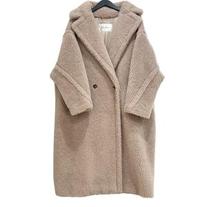 MaxMara Teddy Jacket alpaca in Beige